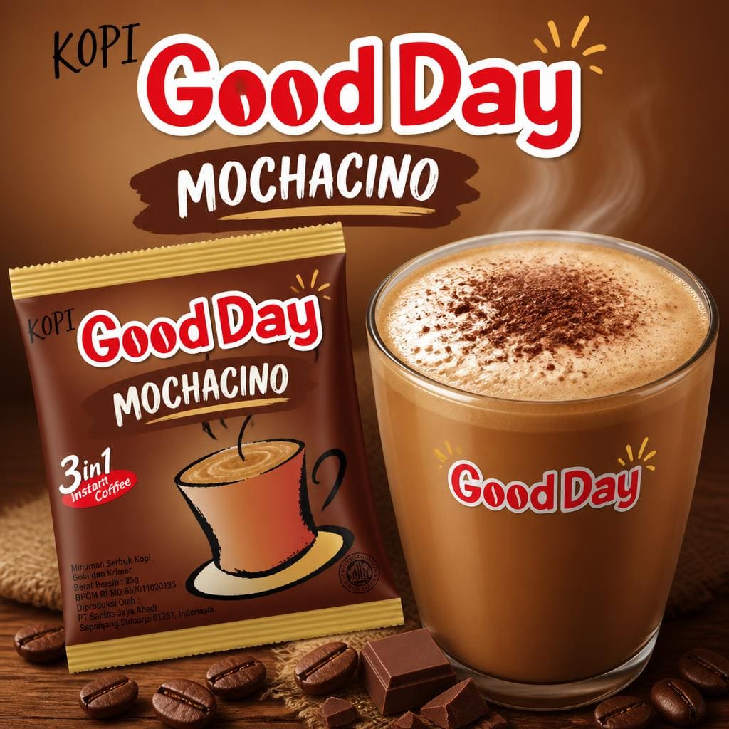 Kopi Goodday Mochacino Warkop Bening